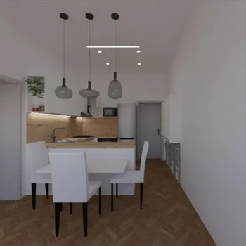 Návrh moderní designové kuchyně Brno