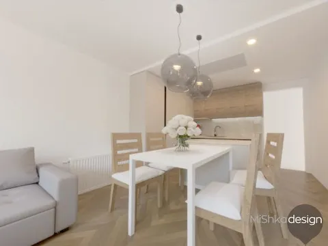 3D vizualizace obývacího pokoje - Mishka Design